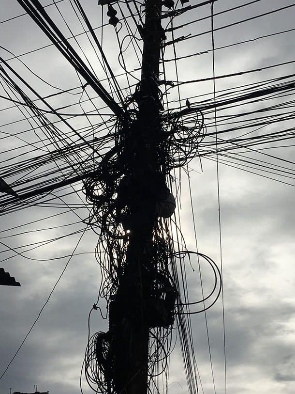 Pokhara powerlines