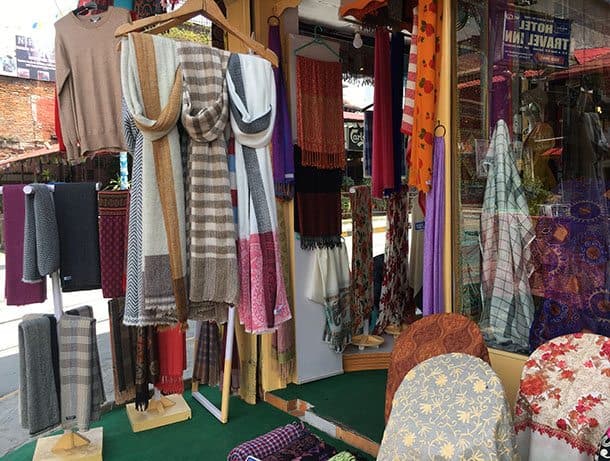 Pokhara cashmere and silk