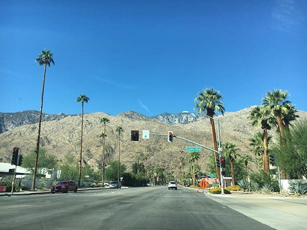 Palm Springs mountains