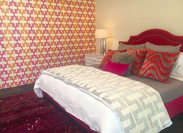 Palm Springs midcentury modern bedroom