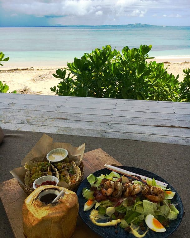 Lunch on Malamala Island