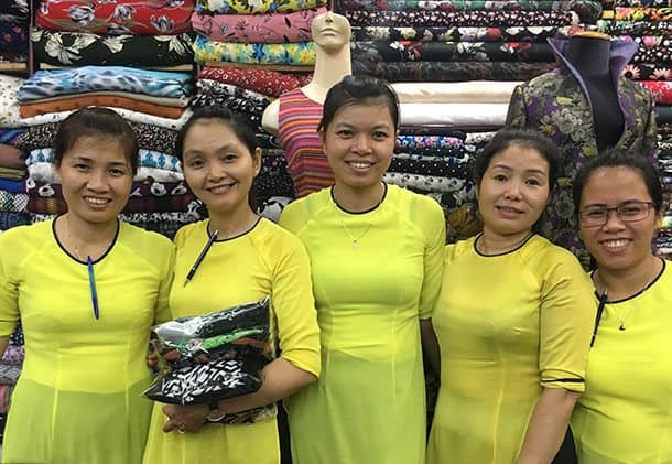 Clothes made in Vietnam