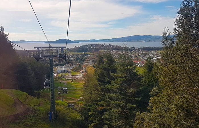 Rotorua gondola ride