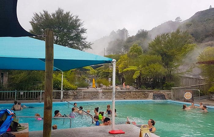 Hot pools in Rotorua