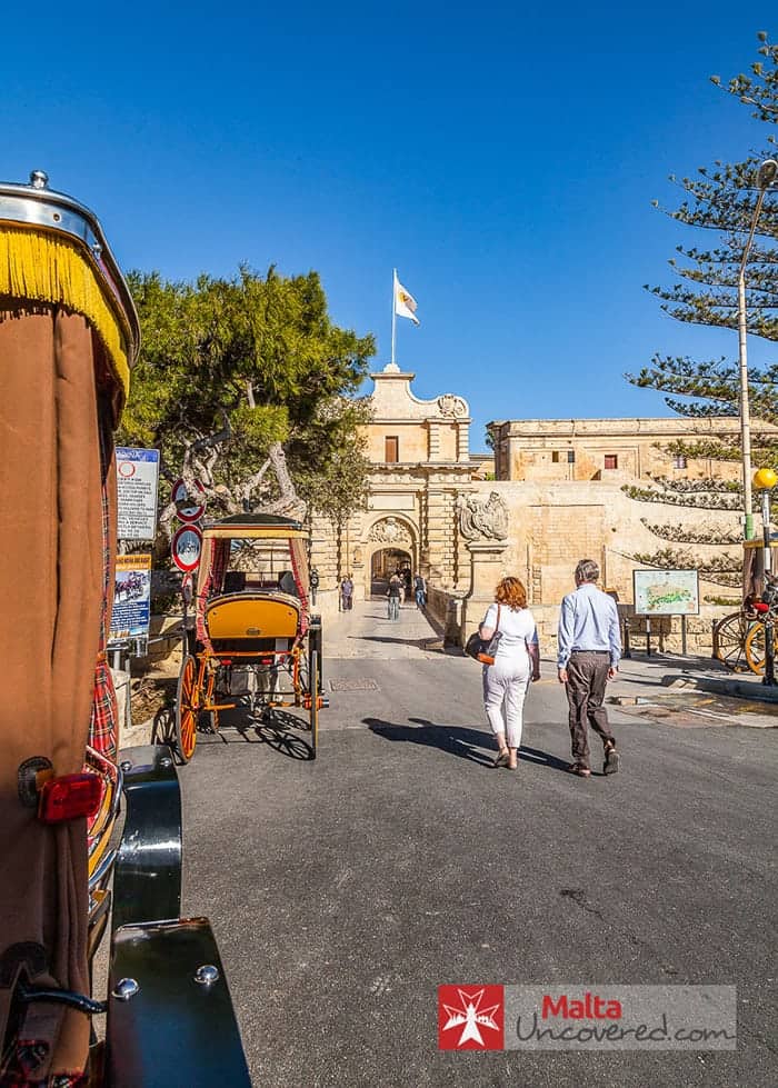 Mdina City walls Malta