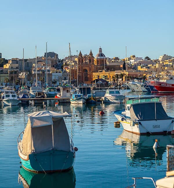 Marsoxlokk fishing village Malta