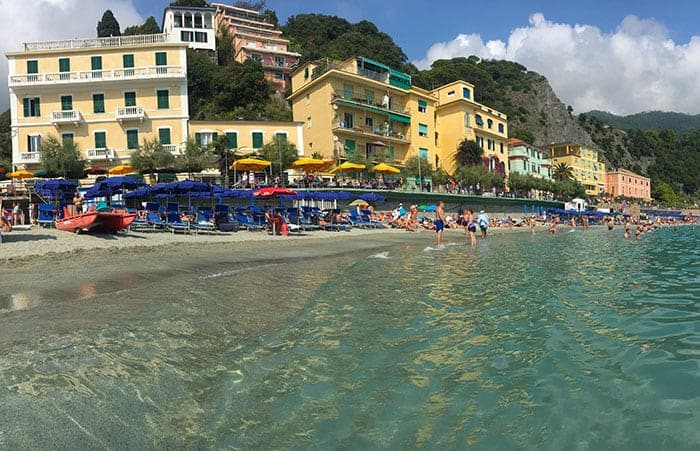 Monterosso al Mare beach