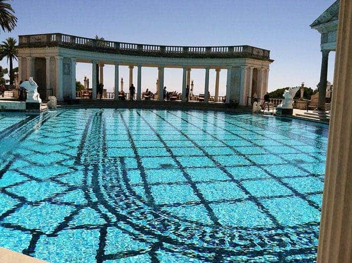 Hearst castle outdoor pool