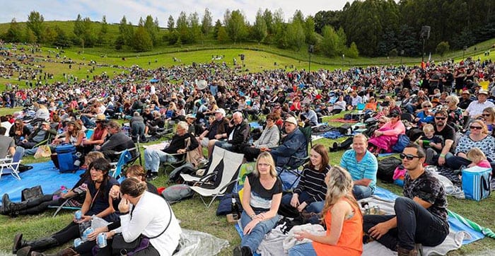 Mission concert picnics in napier