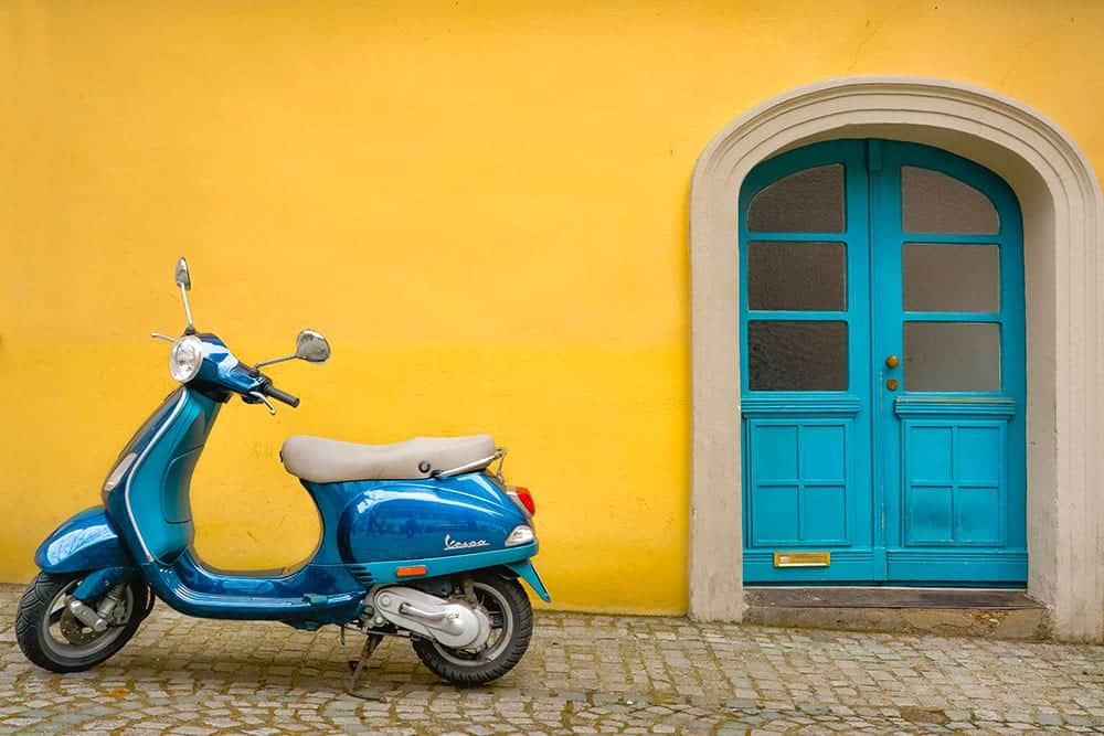Scooter and travel insurance cover