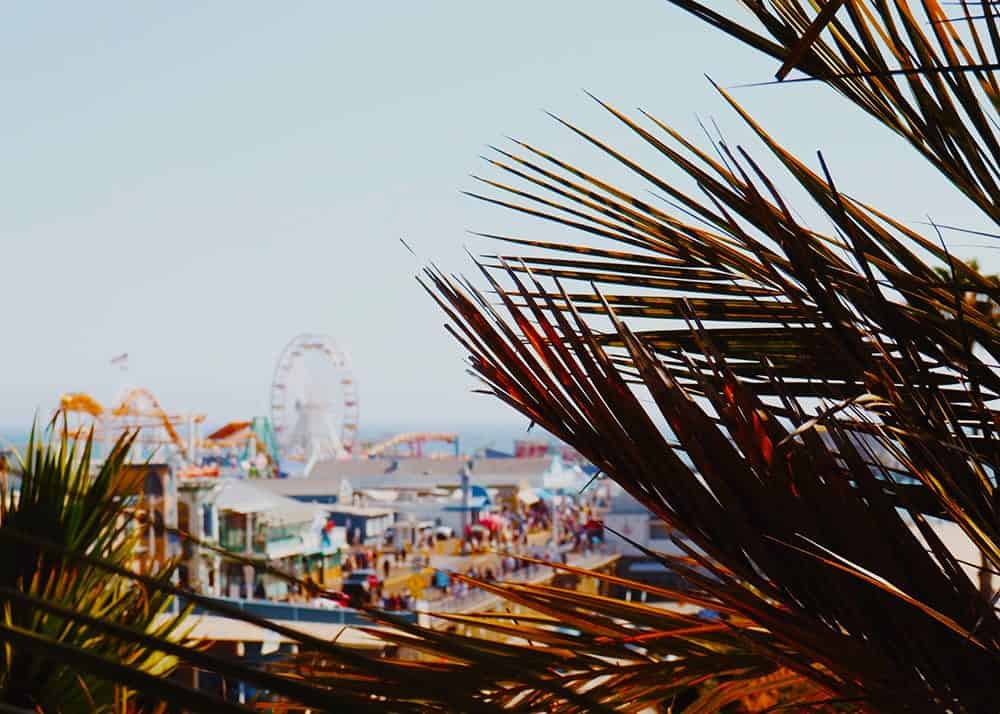 Bar with a view in Santa Monica