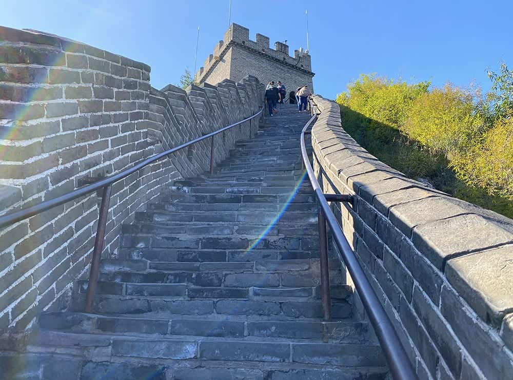 Blue sky day in Beijing