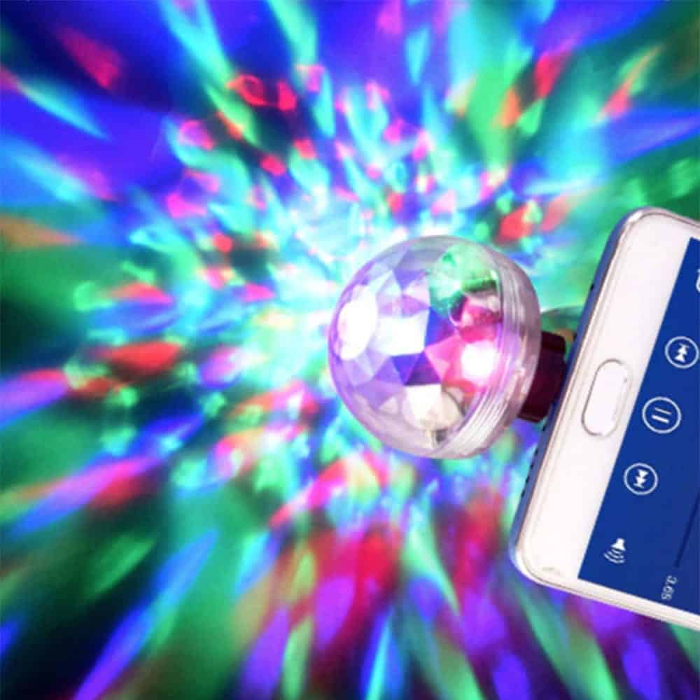 Disco ball for phone