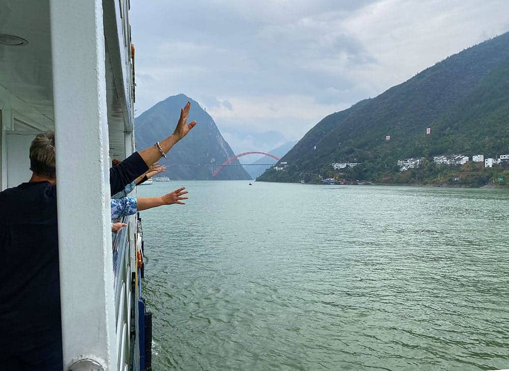 A bridge across the Yangtze river