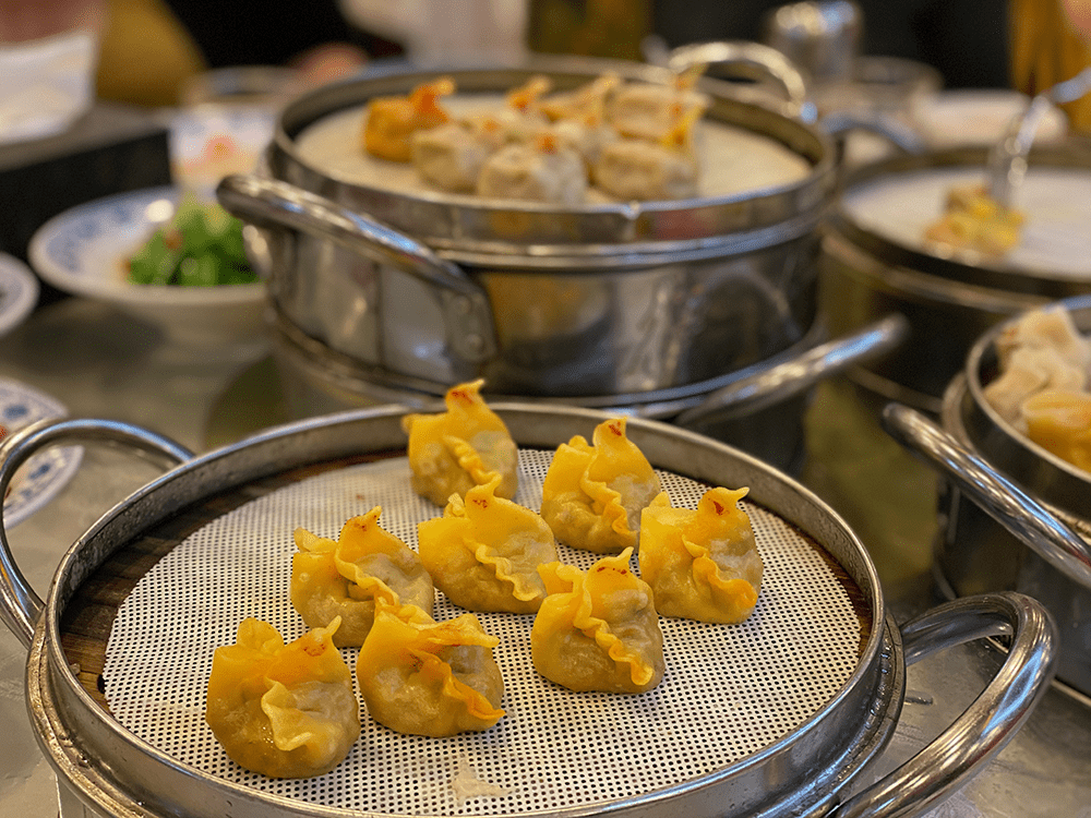 Chicken dumplings in Xi'an