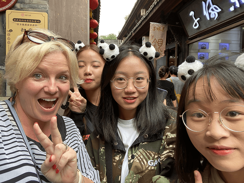 Selfies in China