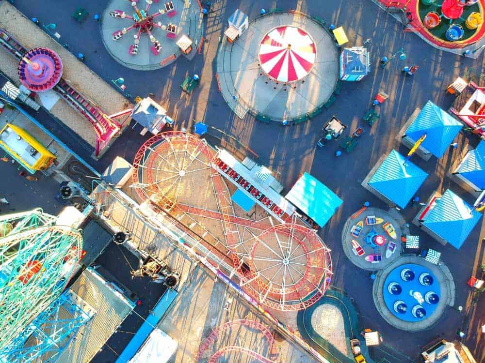 Coney Island amusement park New York