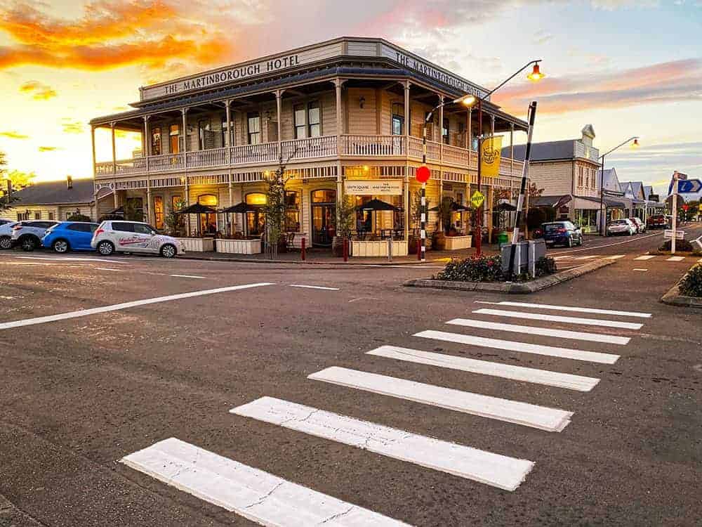 The beautiful Martinborough Hotel