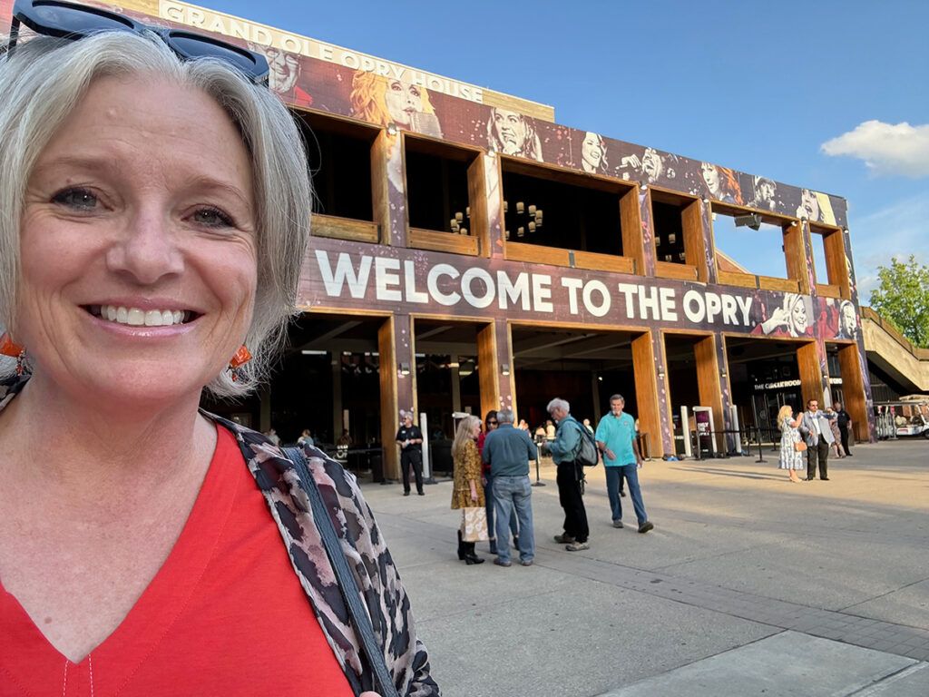 Megan at the Opry