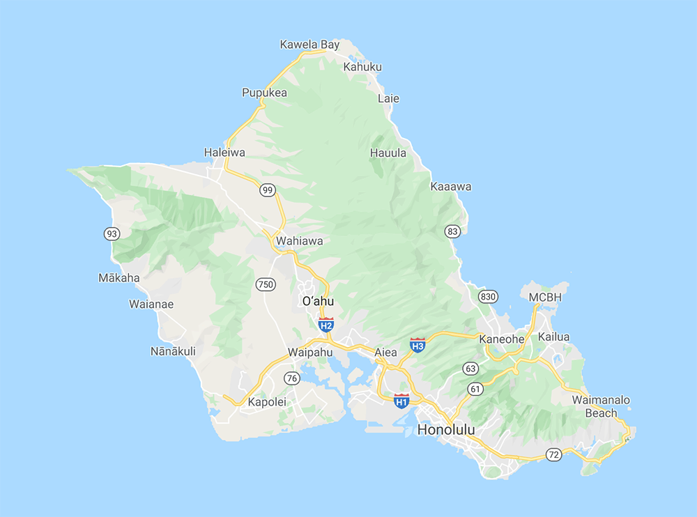 Hawaii: Driving around Oahu