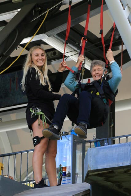 Zip line at AJ Hackett bungy