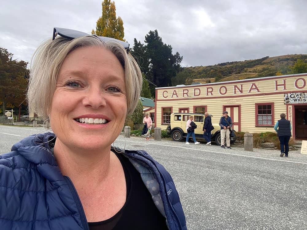 Megan at Cardrona hotel