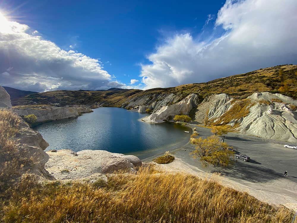 Blue Lake on the Manuherikia River