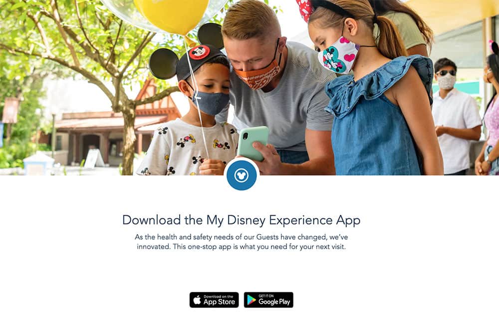 Disney app widget