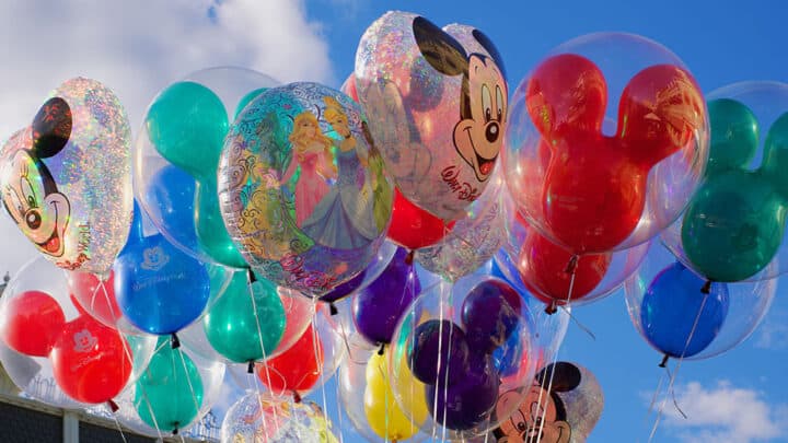 Mickey Mouse balloons