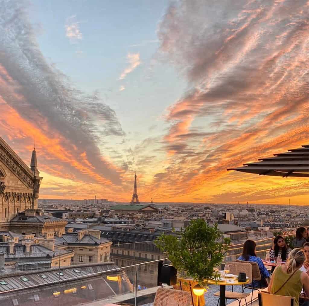 Secret Paris: Free Views from Galleries Lafayette Rooftop, La