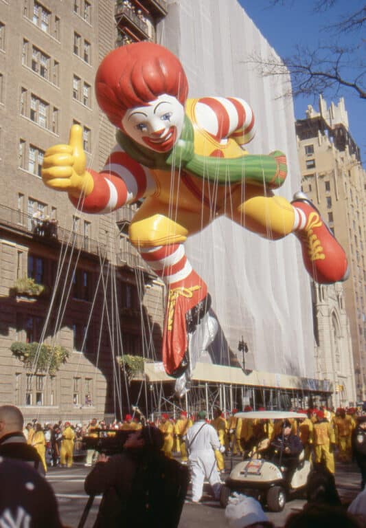 History of Macy's Thanksgiving Day Parade balloon accidents