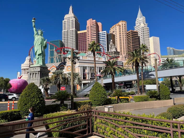 26 Excellent Things To Do In Las Vegas With Kids 2024 Blogger At Large   New York New York Hotel Las Vegas 768x576 