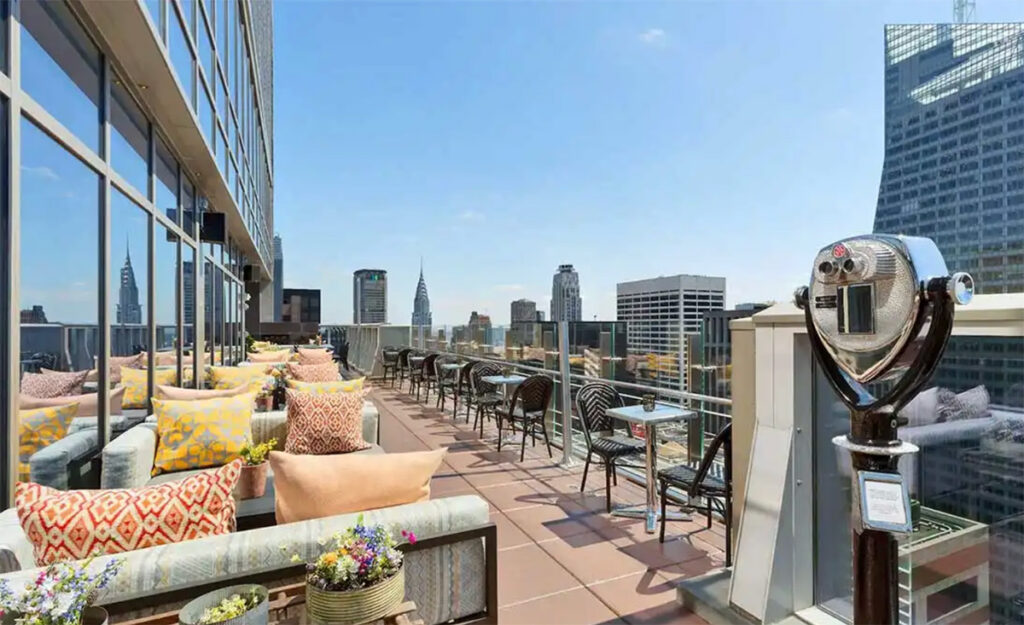 Hyatt Centric rooftop