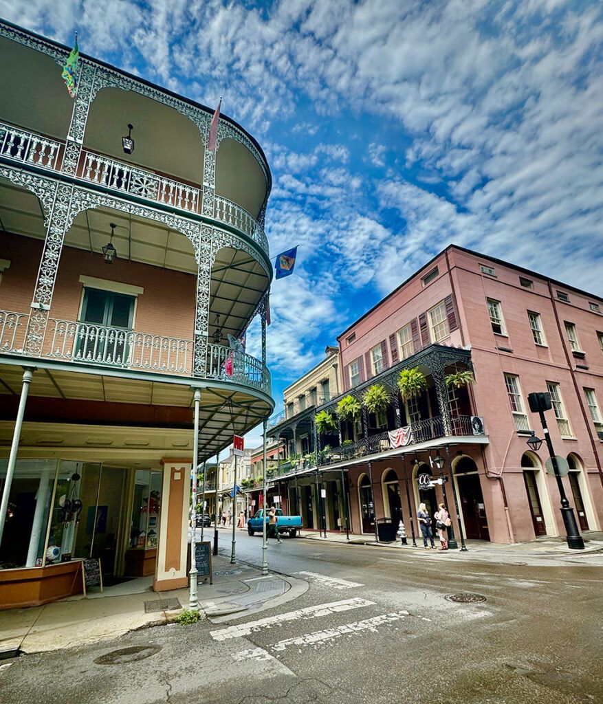 New Orleans street corner