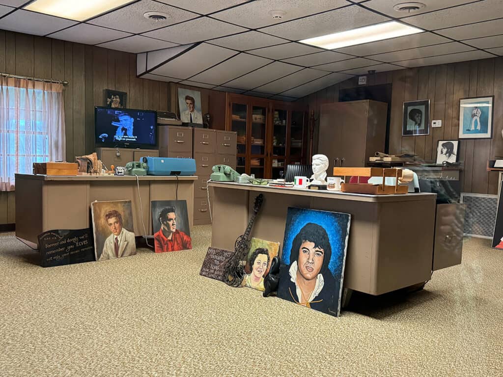 Vernon Presley's office