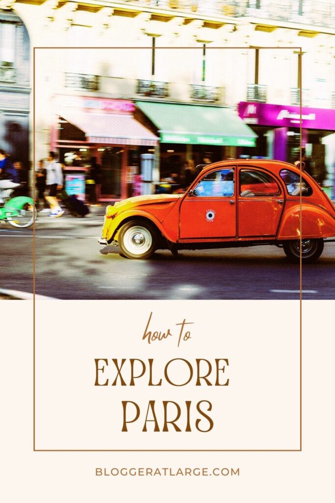 2CV in Paris pin for Pinterest boards