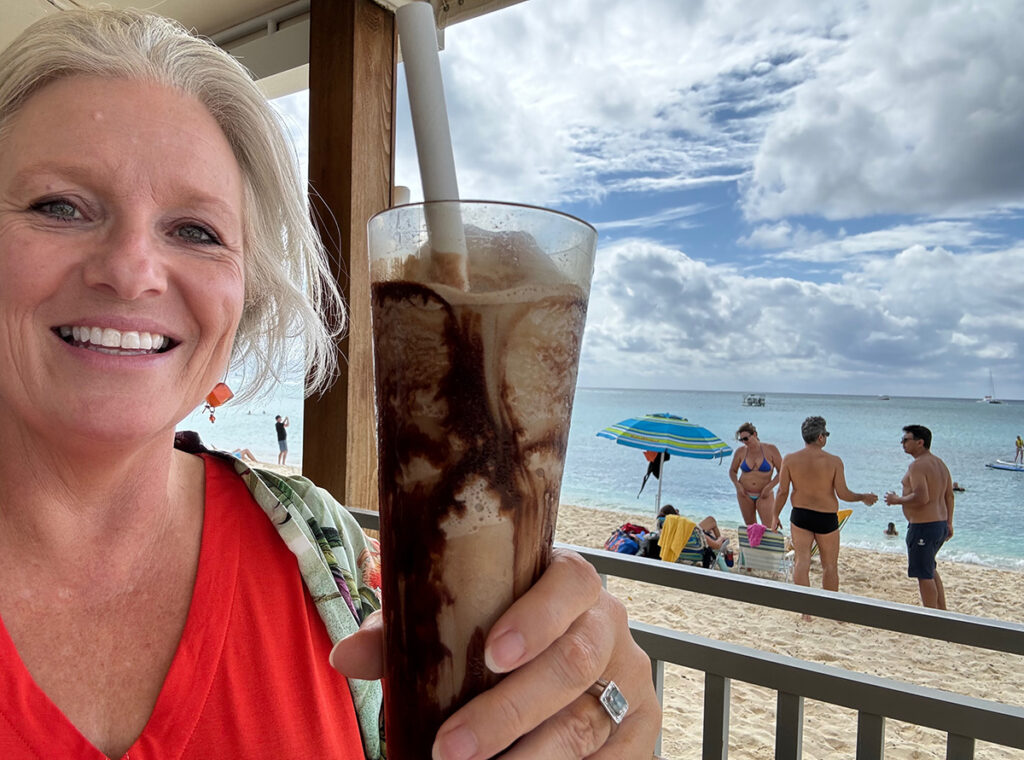 Mudslide with a view at Cocoloba