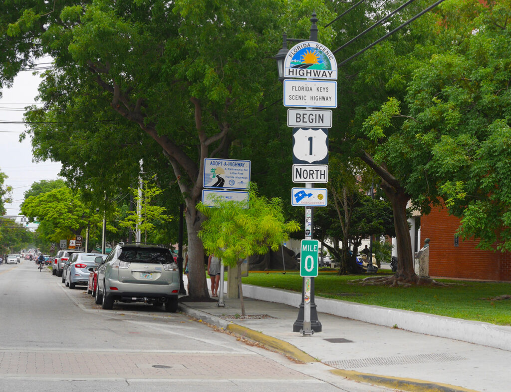 Mile Marker Zero, Key West