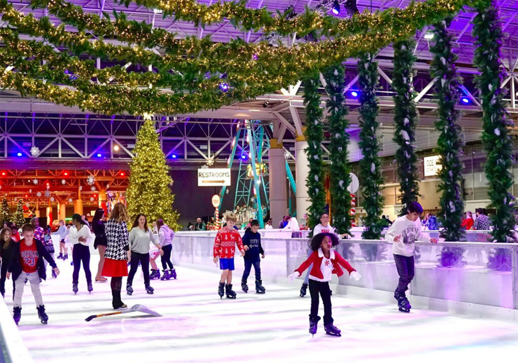 NOLA Christmasfest skating