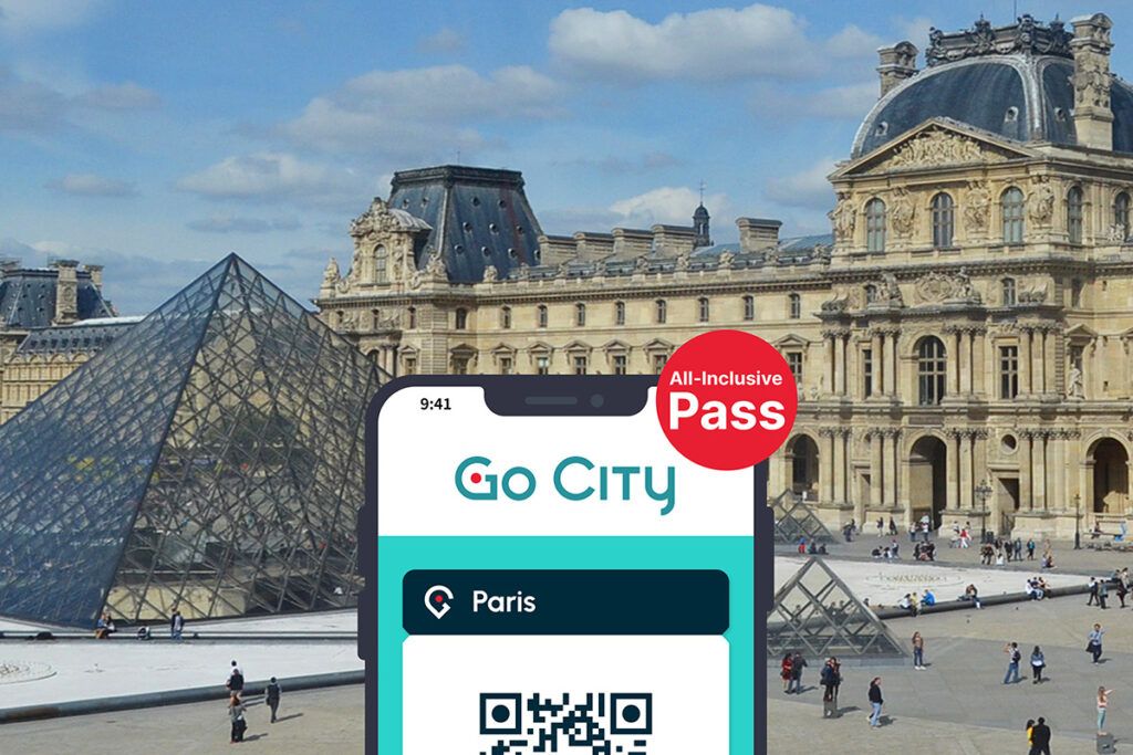 Go City and Paris Pass on phone