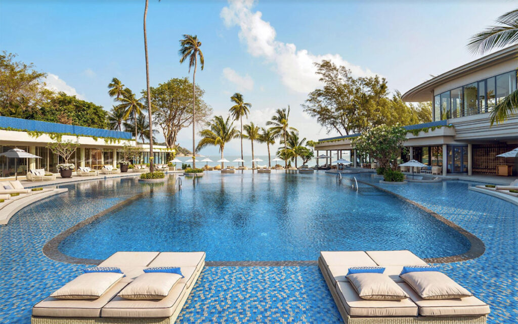 Melia Resort pool, Koh Samui