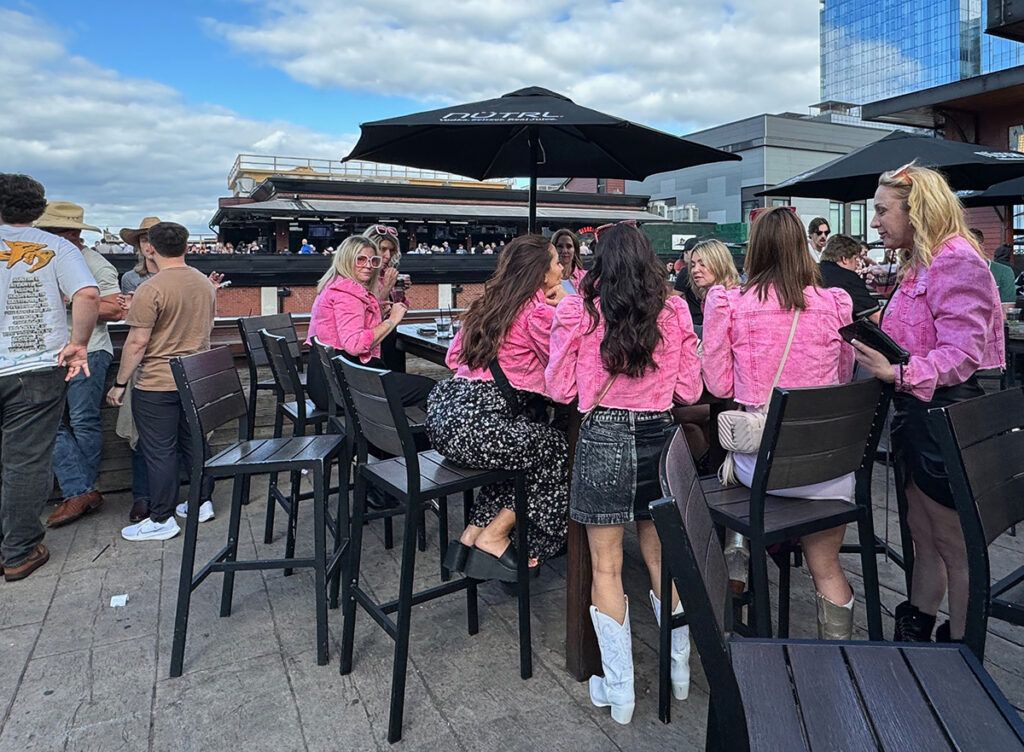 Pink jackets in Nashville