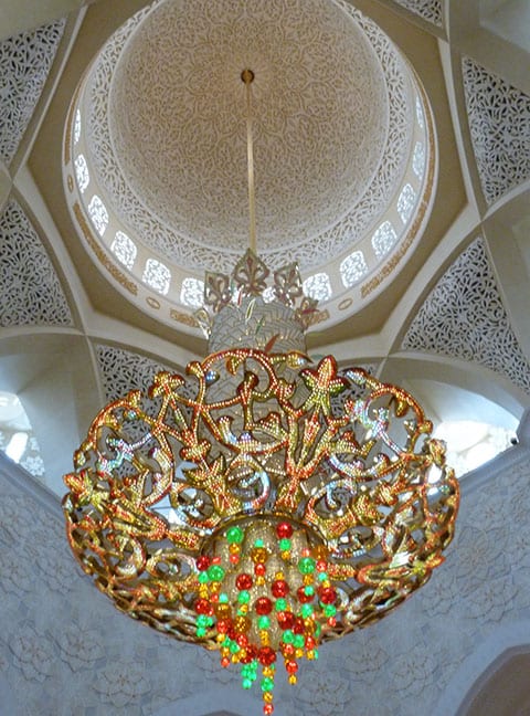 Abu Dhabi swarovski chandelier