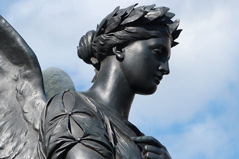 Angel statue Dublin