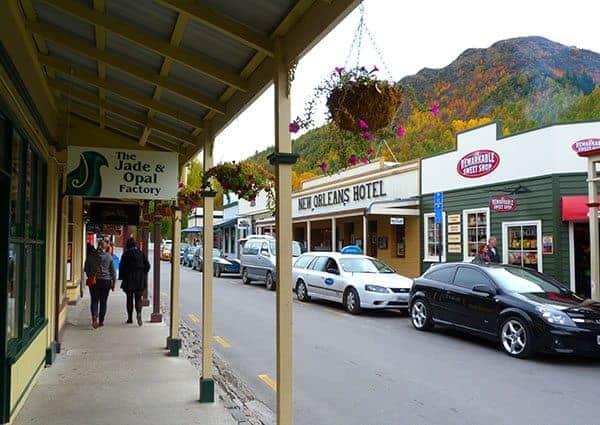 Arrowtown main street