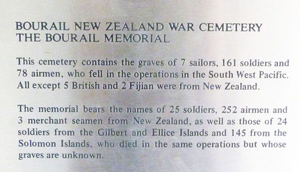 WWII cemetery New Caledonia