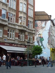 Brussels mural