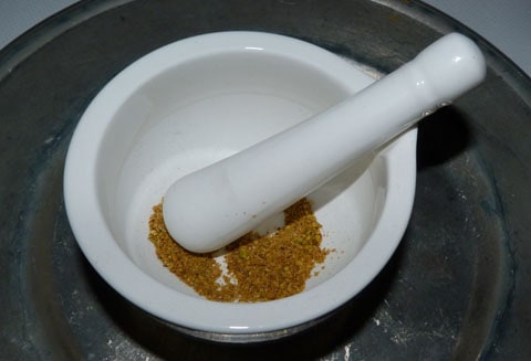 Cape Kidnappers mortar and pestle