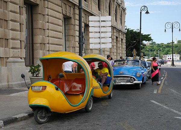 Cocotaxi in Havana