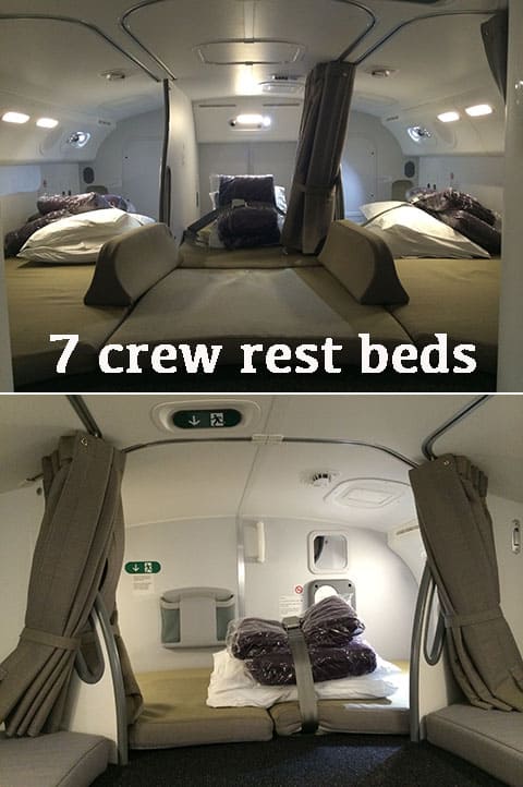 Crew rest Dreamliner 787-9